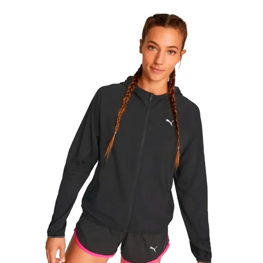 Imagen 2 de 5 de Campera Puma Run Lightweight-NEGRO
