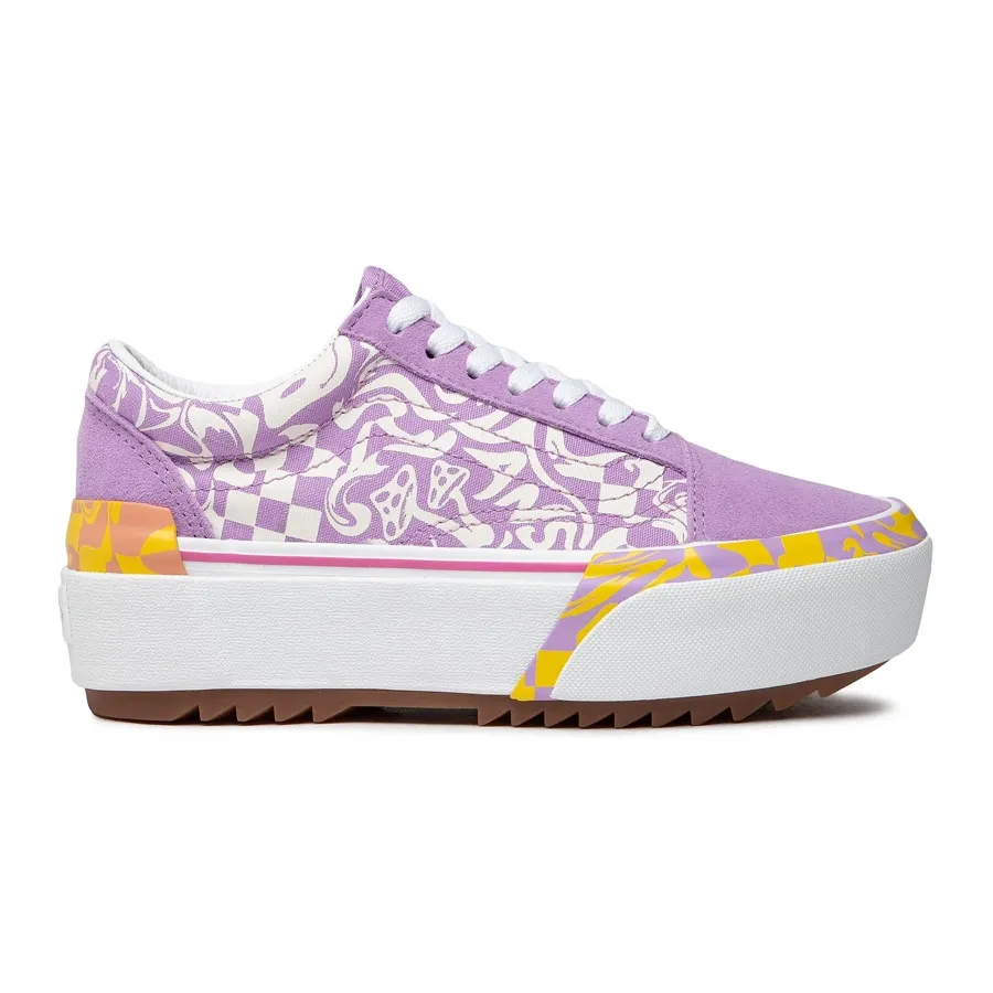 Imagen 0 de 6 de Zapatillas Vans U Old Skool Stacked-VIOLETA/BLANCO/AMARILLO