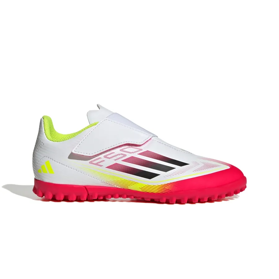 Imagen 0 de 8 de Botines adidas F50 Club-BLANCO/CORAL FLUOR/NEGRO