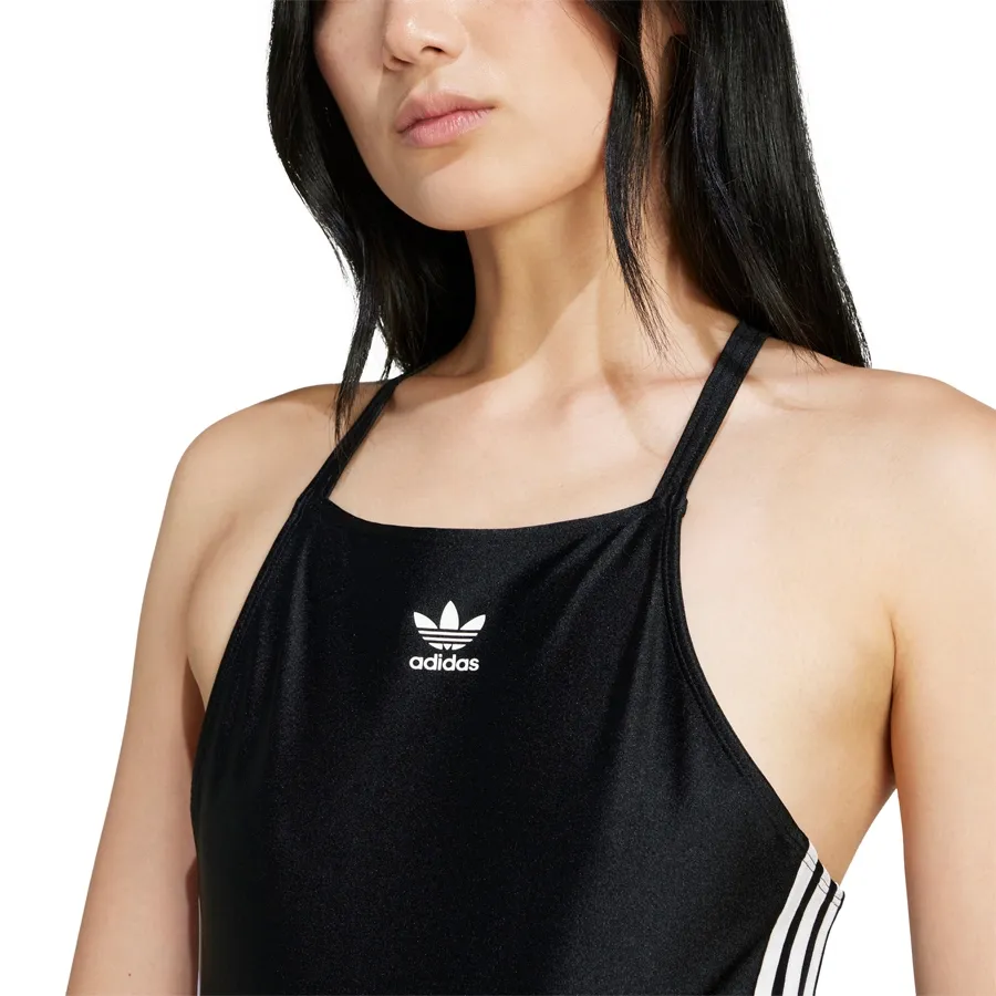 Imagen 3 de 5 de Body adidas originals Tres Tiras-NEGRO/BLANCO