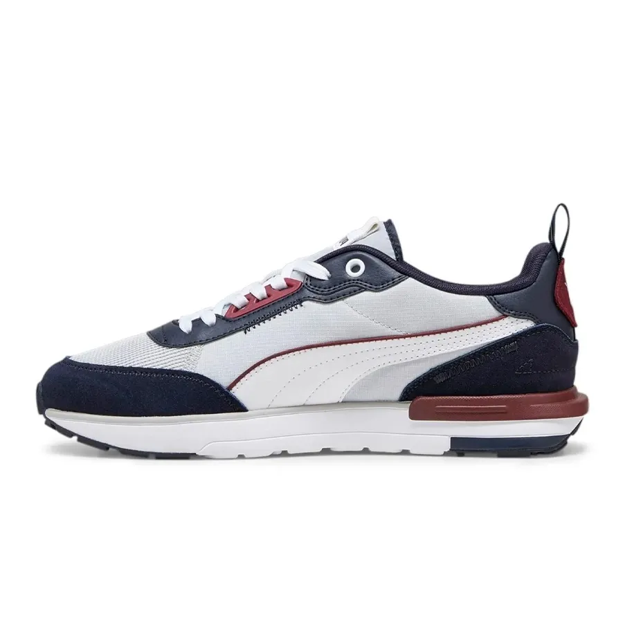 Imagen 1 de 6 de Zapatillas Puma R22-GRIS/MARINO/BORDO