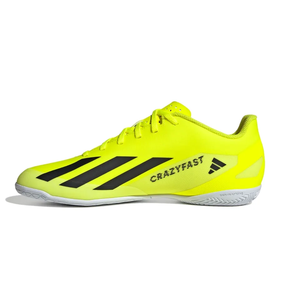 Imagen 3 de 8 de Botines adidas X Crazyfast Club-AMARILLO FLUOR/NEGRO
