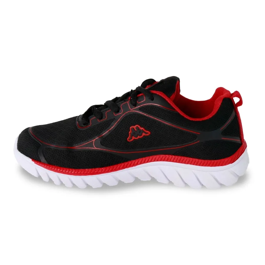 Imagen 1 de 6 de Zapatillas Kappa Rufo Kids-NEGRO/ROJO
