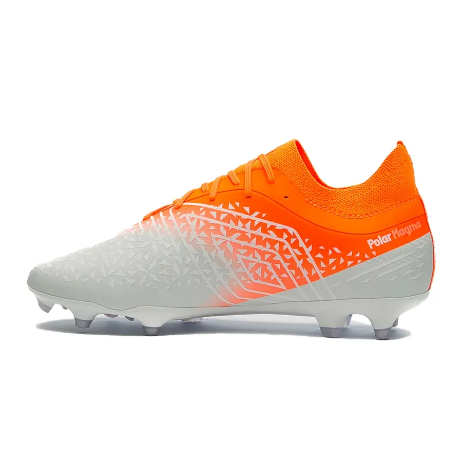 Imagen 2 de 7 de Botines Umbro Campo Adamant Premier Polar Magma-BLANCO/NARANJA FLUO