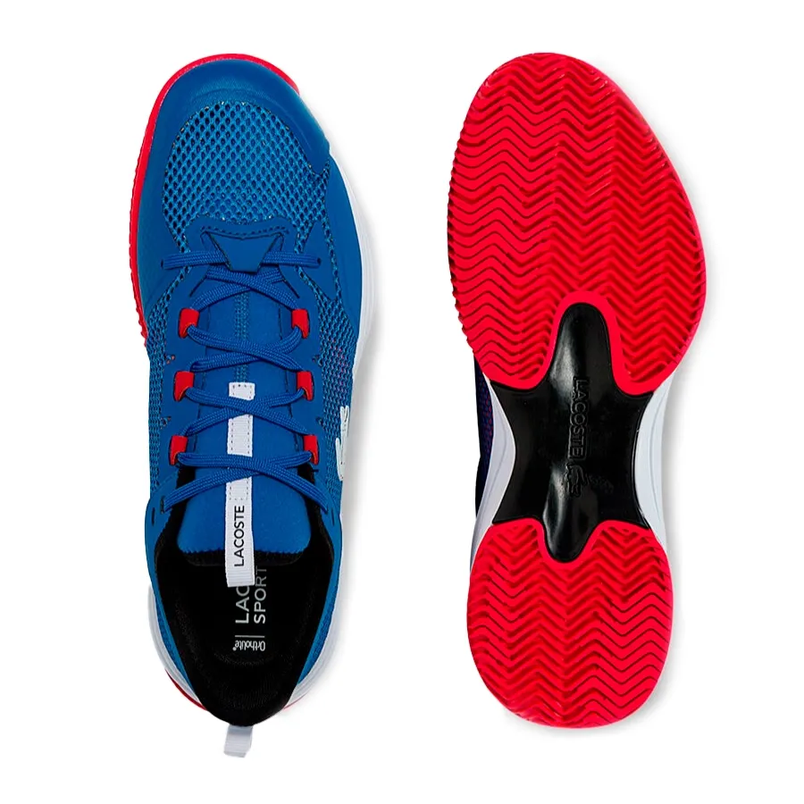 Imagen 5 de 6 de Zapatillas Lacoste Ag Lt 21-AZUL/ROJO/BLANCO