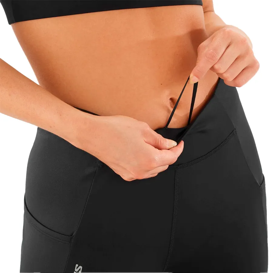 Imagen 5 de 7 de Calza Salomon Cross Run 25"-NEGRO