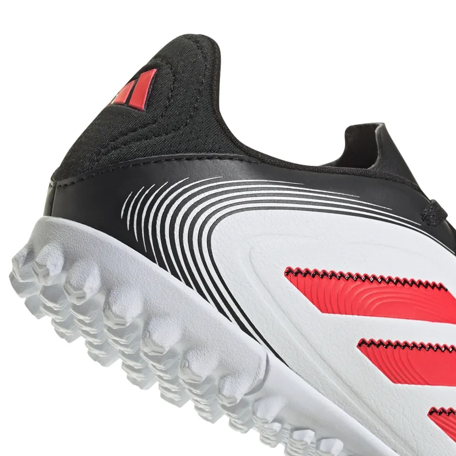 Imagen 5 de 7 de Botines adidas Copa Pure III Club-BLANCO/NEGRO/NARANJA