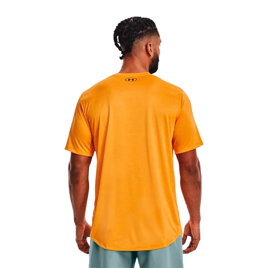 Imagen 3 de 4 de Remera Under Armour Trainning Vent-AMARILLO/NEGRO