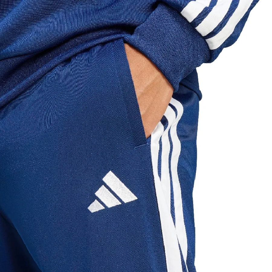 Imagen 5 de 7 de Conjunto adidas Sportswear Basic 3 Franjas-AZUL/BLANCO