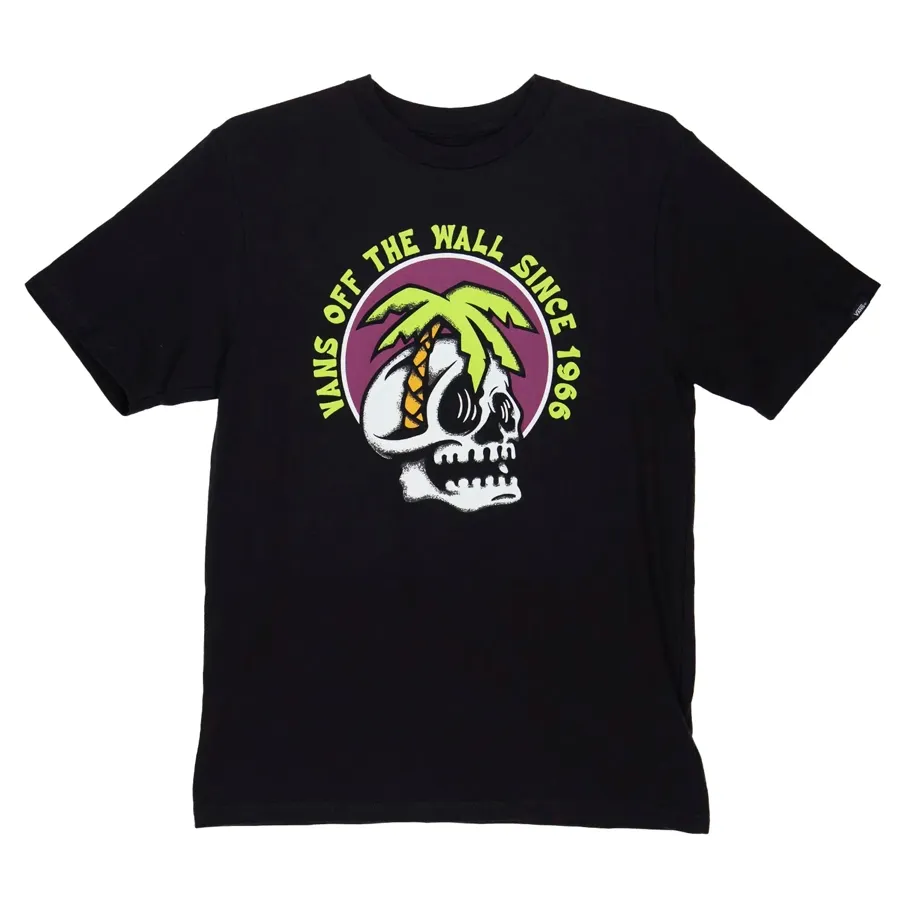 Imagen 0 de 4 de Remera Vans Palm Visionary-NEGRO/VERDE/BLANCO