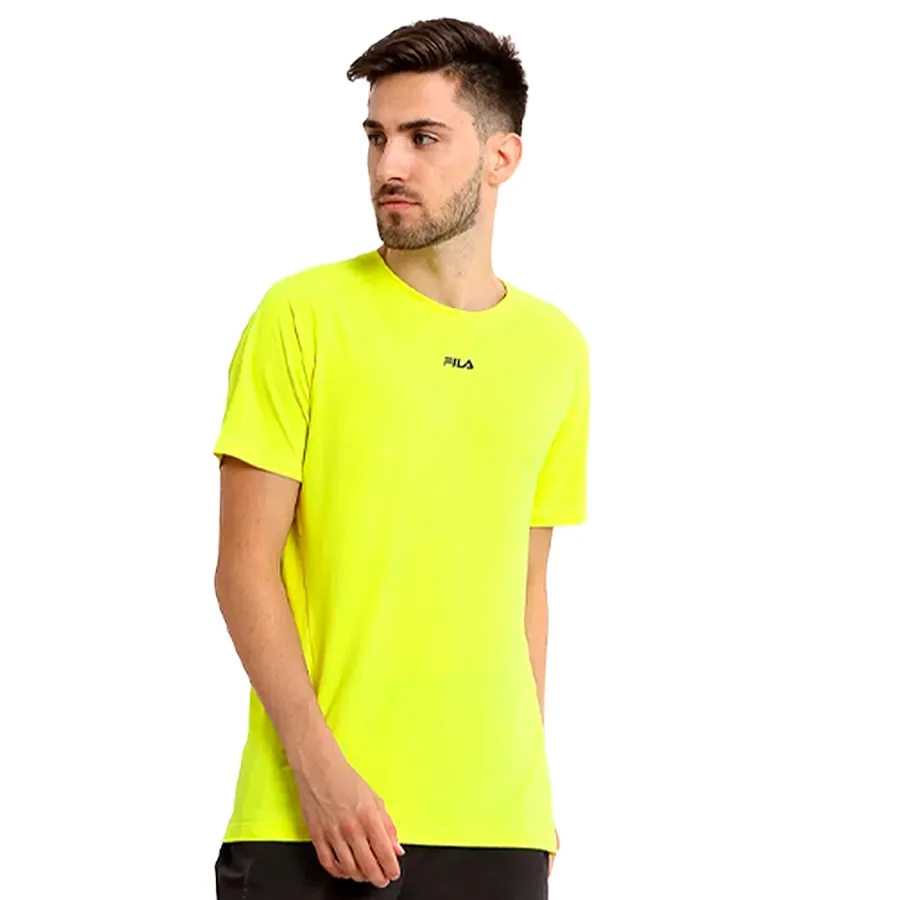 Imagen 3 de 4 de Camiseta Fila Bio I M-VERDE FLUOR