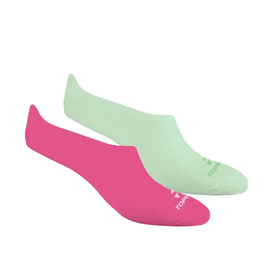 Imagen 0 de 1 de Medias Topper Pack X 2 Inner Sock Wmns-VERDE/ROSA