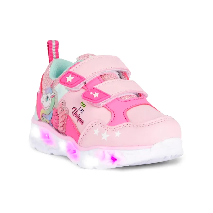 Imagen 1 de 3 de Zapatillas Footy Little Unicorn-ROSA/BLANCO/AQUA