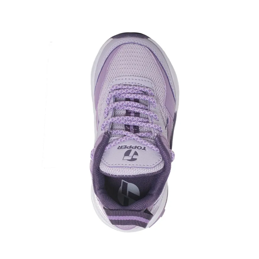 Imagen 3 de 5 de Zapatillas Topper Circus Kids-LILA/VIOLETA