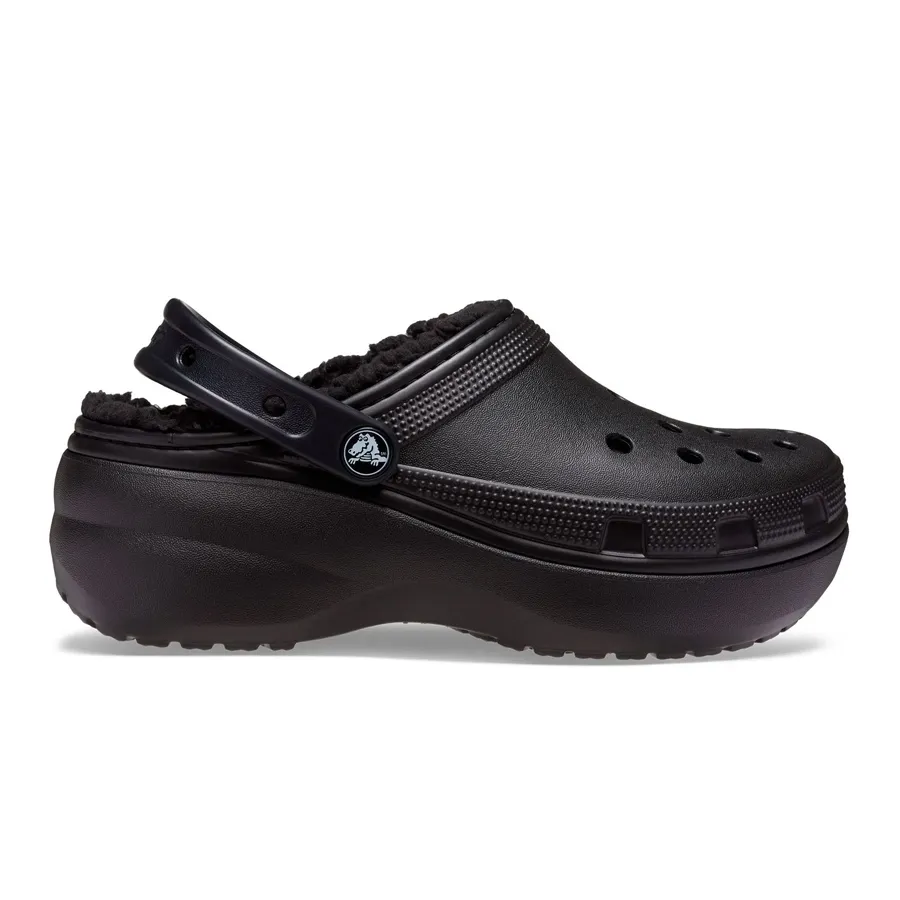 Imagen 0 de 5 de Ojotas Crocs Classic Platform Clog-NEGRO