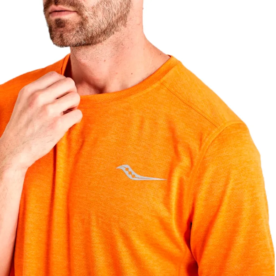 Imagen 2 de 4 de Remera Saucony Stopwatch-NARANJA