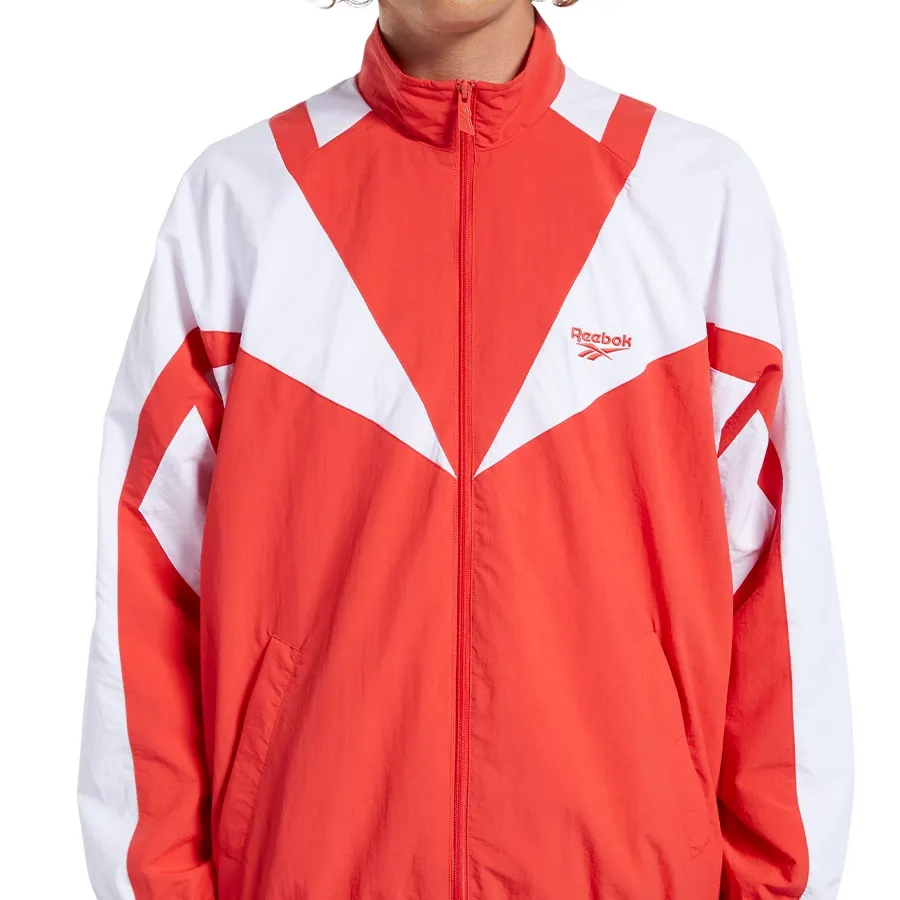 Imagen 4 de 5 de Campera Reebok Deportiva Classics Twin Vector-ROJO/BLANCO