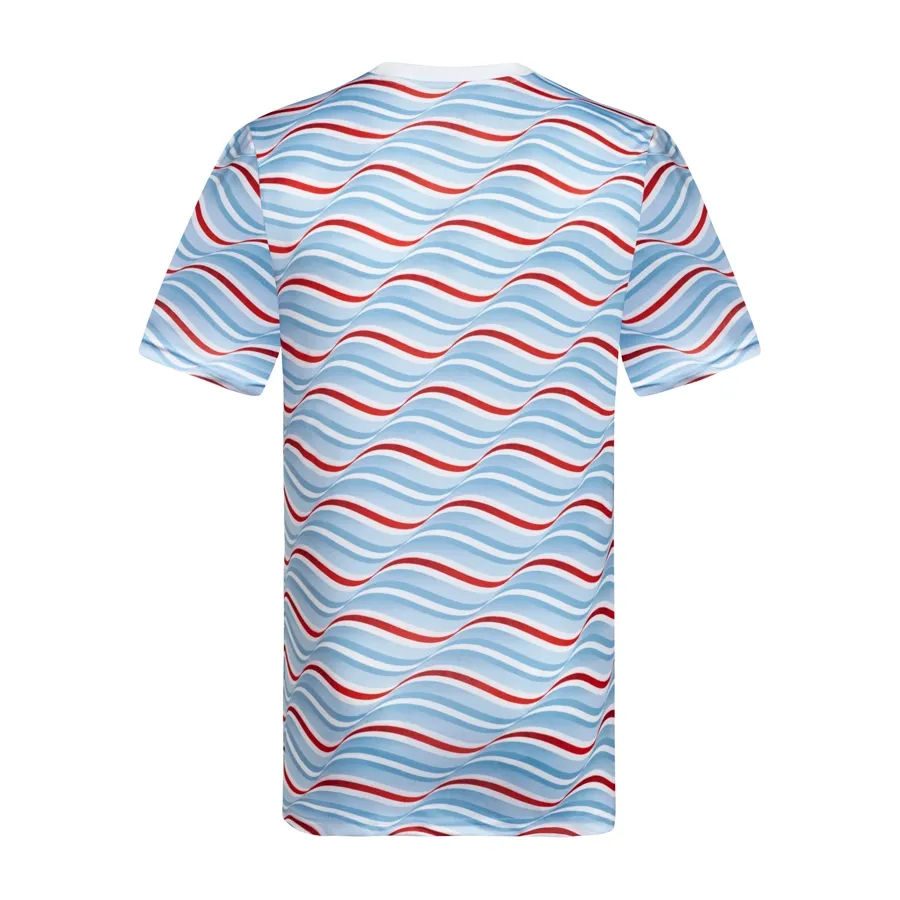 Imagen 1 de 2 de Camiseta adidas River Plate Pre Partido 24/25-BLANCO/CELESTE/ROJO