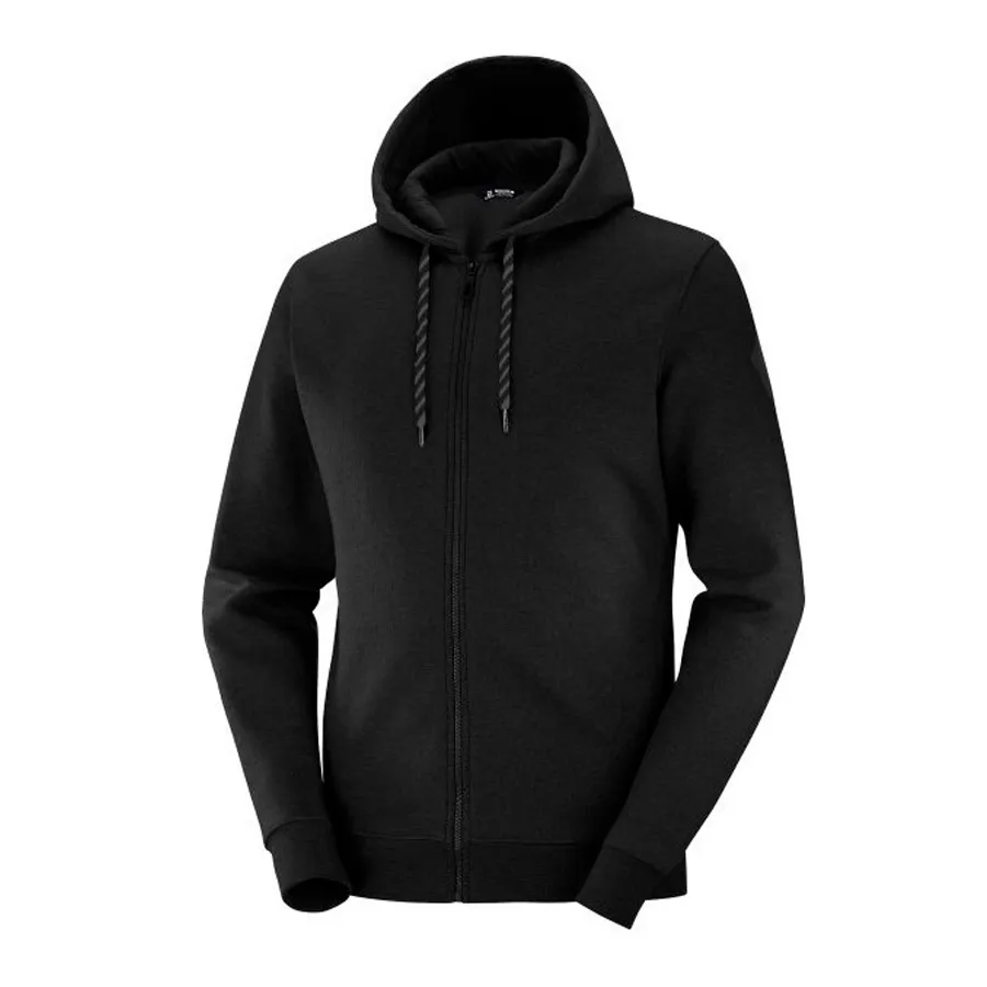 Imagen 0 de 1 de Campera Salomon Logo Fz Hoodie II-NEGRO