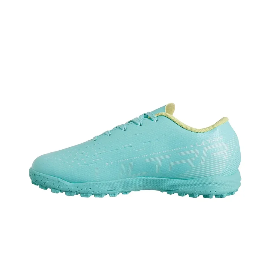 Imagen 1 de 6 de Botines Puma Ultra Play Tt Jr-VERDE AGUA/BLANCO/NEGRO