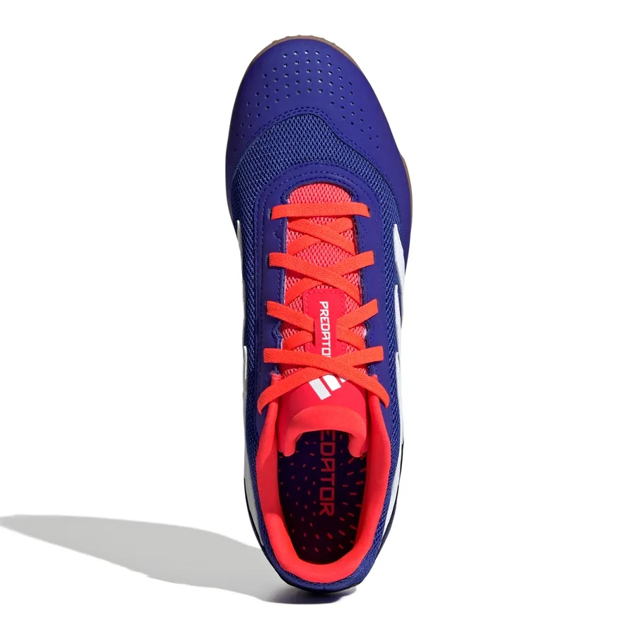 Imagen 3 de 7 de Botines adidas Predator Club In-AZUL/BLANCO/NARANJA