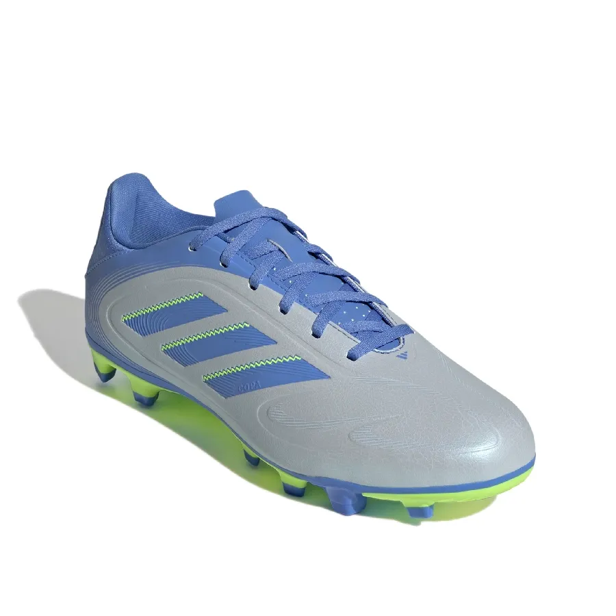 Imagen 1 de 7 de Botines adidas Copa Pure 3 Club Fg-PLATA/AZUL/AMARILLO FLUOR