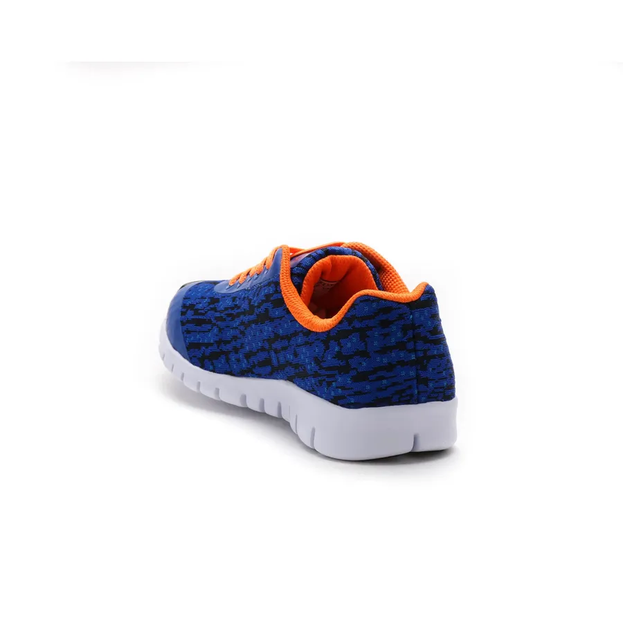 Imagen 2 de 4 de Zapatillas Kappa Disc Kid-AZUL/NARANJA