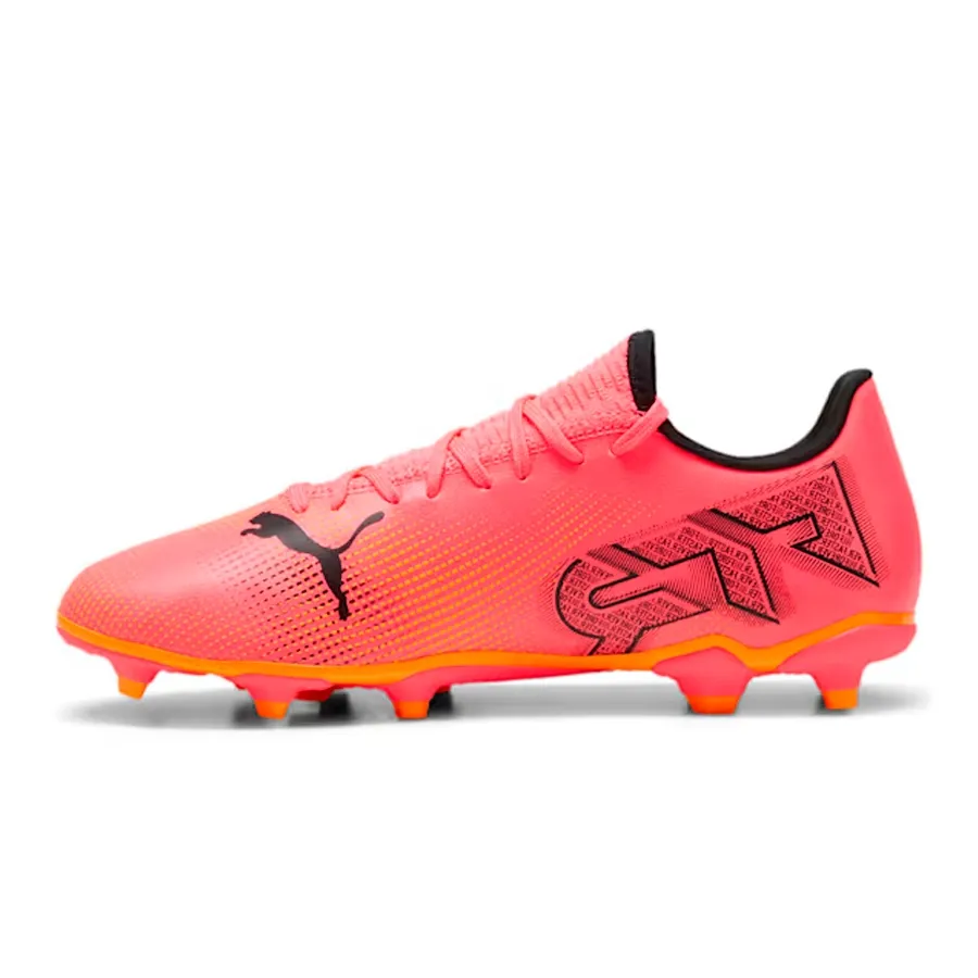 Imagen 1 de 4 de Botines Puma Future 7 Play Fg/Ag-FUCSIA/NARANJA/NEGRO