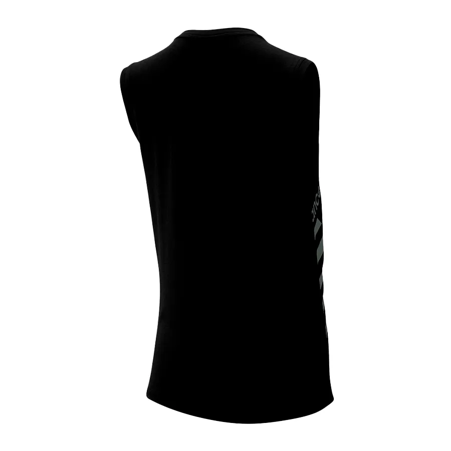 Imagen 1 de 2 de Musculosa New Balance Mujer Nb X Classic Tank-NEGRO/GRIS