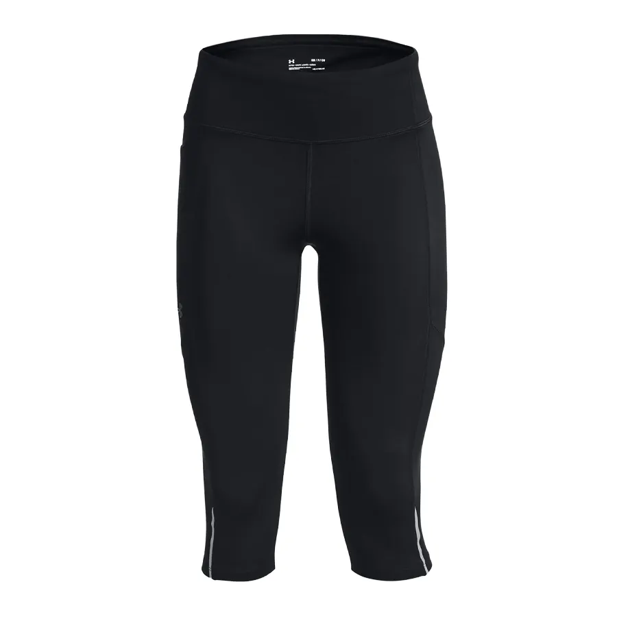 Imagen 2 de 5 de Calza Under Armour Fly Fast 3.0 Speed Capri-NEGRO