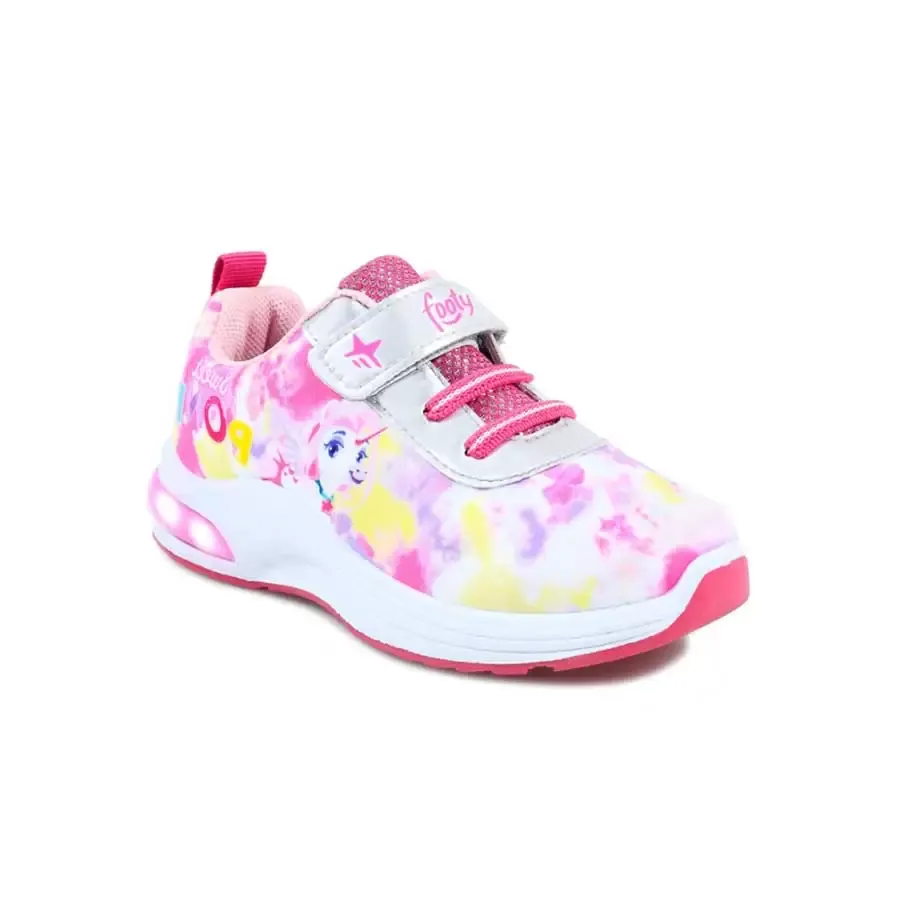 Imagen 0 de 4 de Zapatillas Footy Inyectada C/Luz-ROSA/PLATA