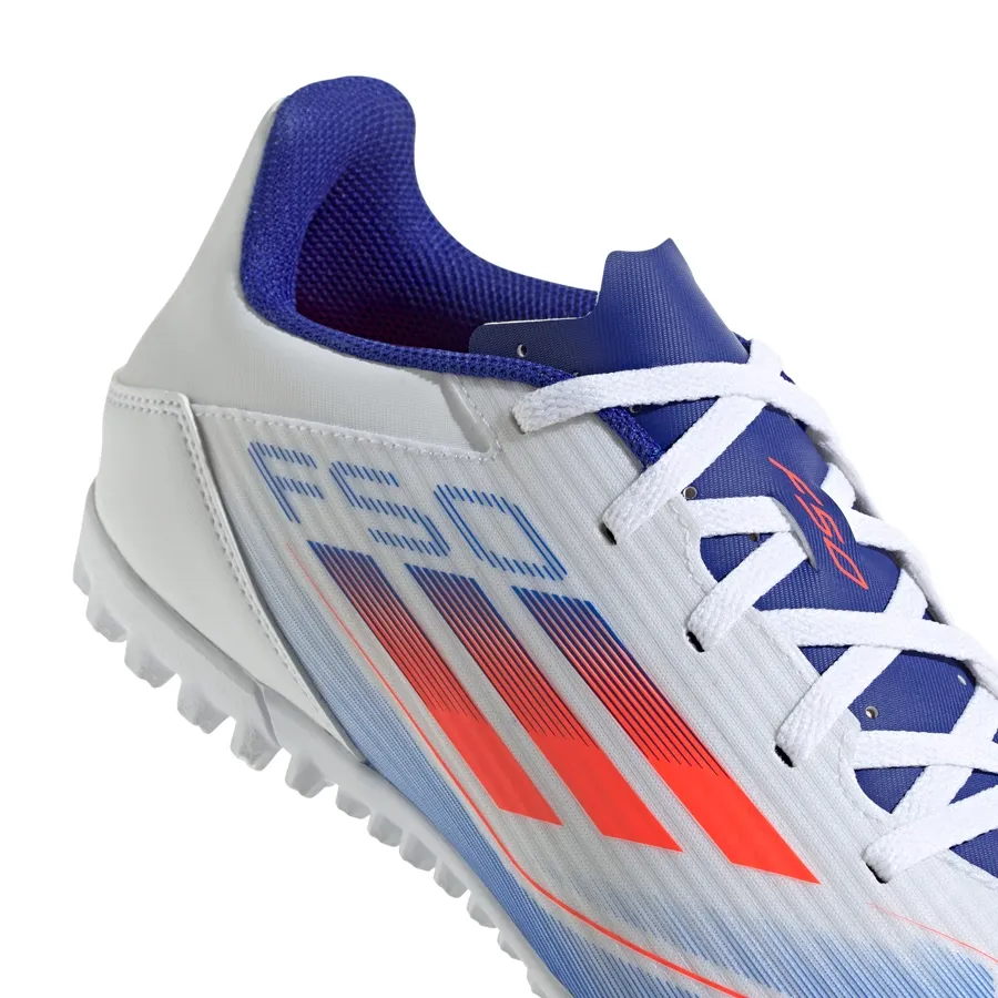 Imagen 6 de 8 de Botines adidas F50 Club Tf-BLANCO/AZUL/NARANJA