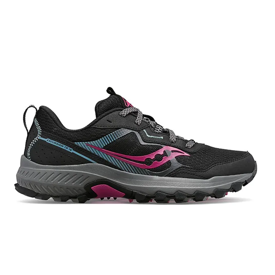 Imagen 0 de 5 de Zapatillas Saucony Excursion Tr16-NEGRO/GRIS/FUCSIA