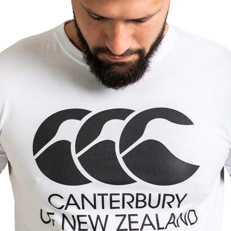 Imagen 3 de 5 de Remera Canterbury Of New Zeland-BLANCO/NEGRO