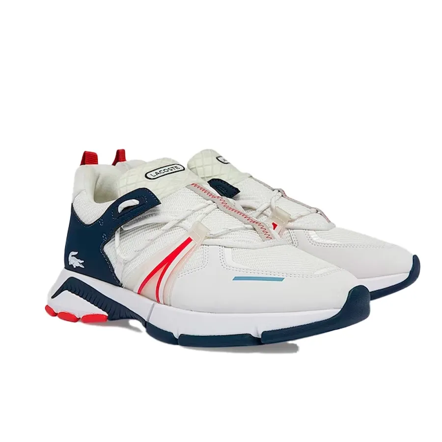 Imagen 1 de 6 de Zapatillas Lacoste L003-BLANCO/MARINO/ROJO