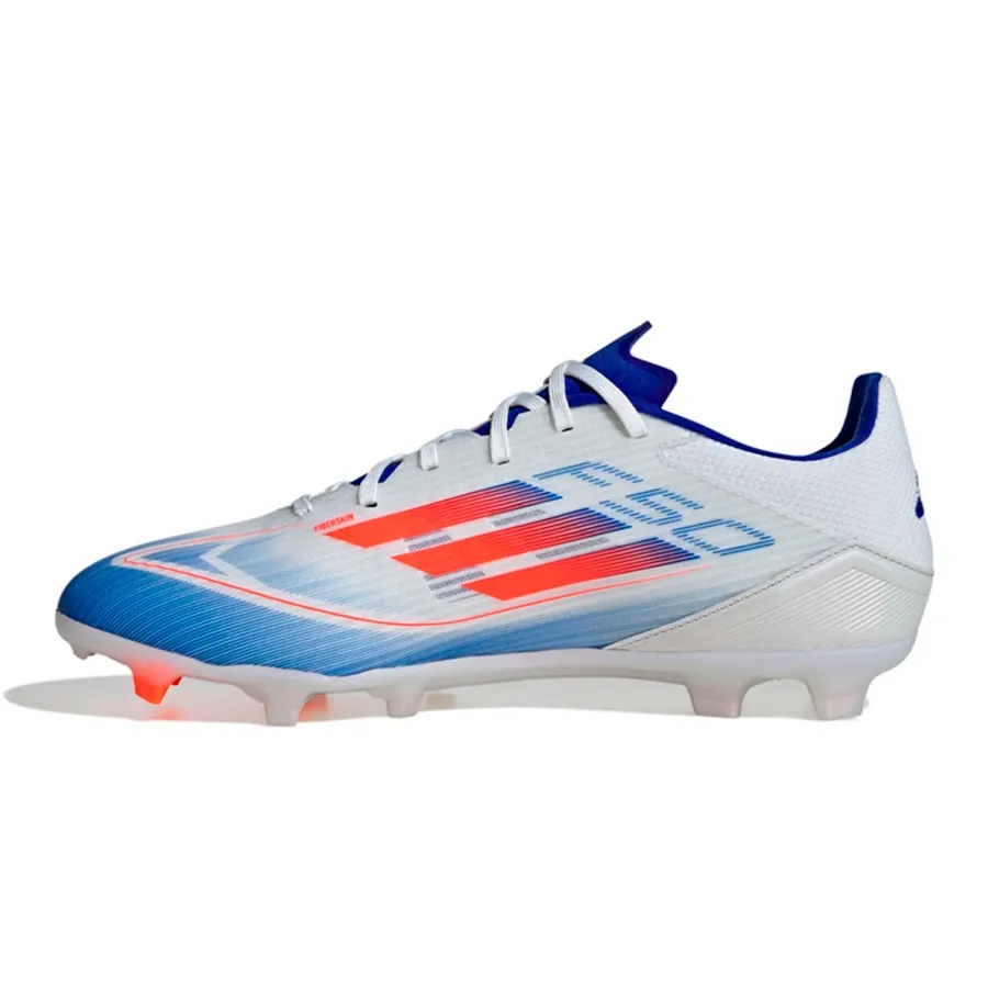 Imagen 2 de 7 de Botines adidas F50 League Fg/Mg-BLANCO/AZUL/NARANJA