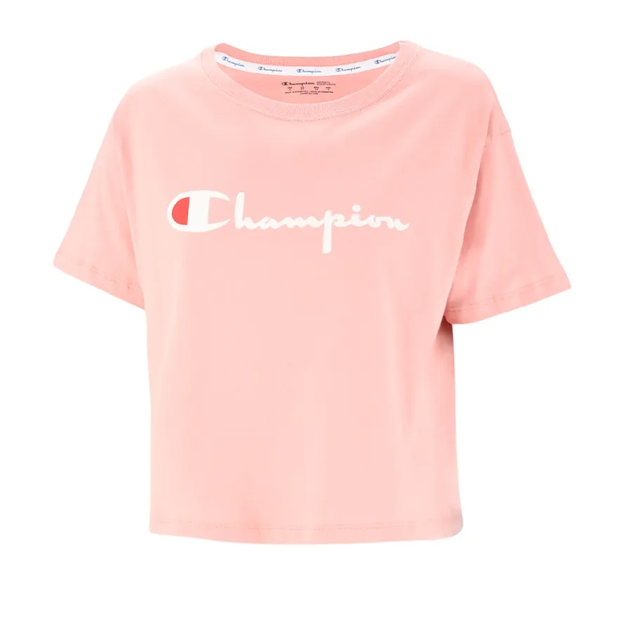 Imagen 0 de 3 de Remera Champion Corta Logo-ROSA