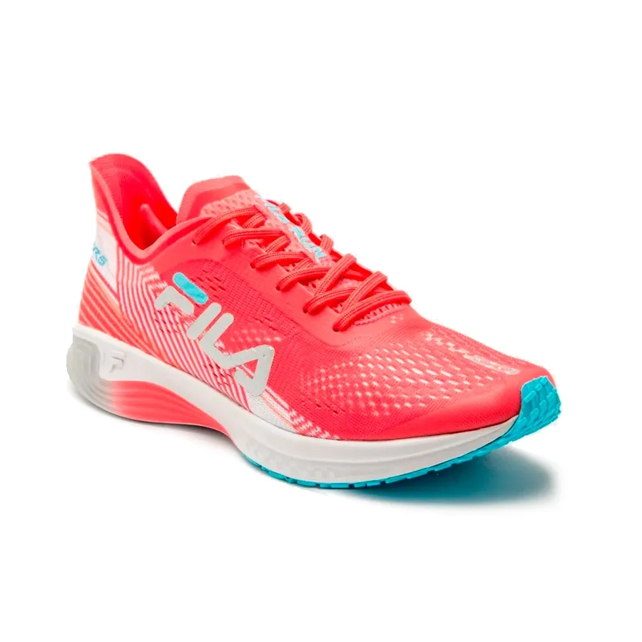 Imagen 3 de 5 de Zapatillas Fila KR5 W-CORAL/CELESTE/PLATA