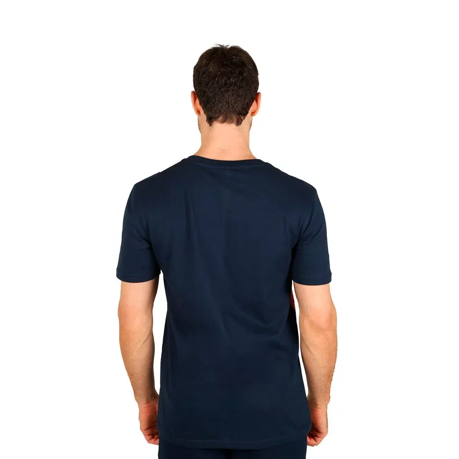 Imagen 1 de 3 de Remera Fila Logotype-MARINO/BLANCO/ROJO