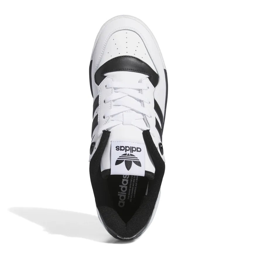 Imagen 3 de 7 de Zapatillas adidas originals Rivalry Low-BLANCO/NEGRO