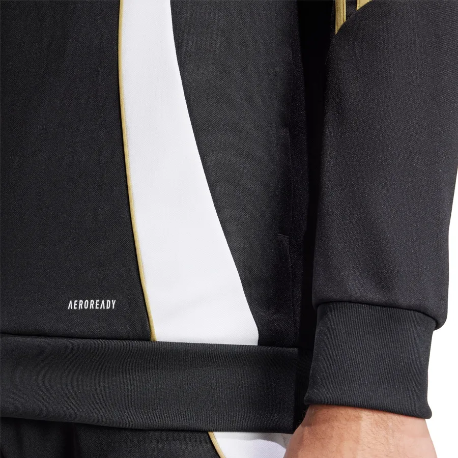 Imagen 4 de 6 de Campera adidas Deportiva Messi-NEGRO/DORADO/BLANCO