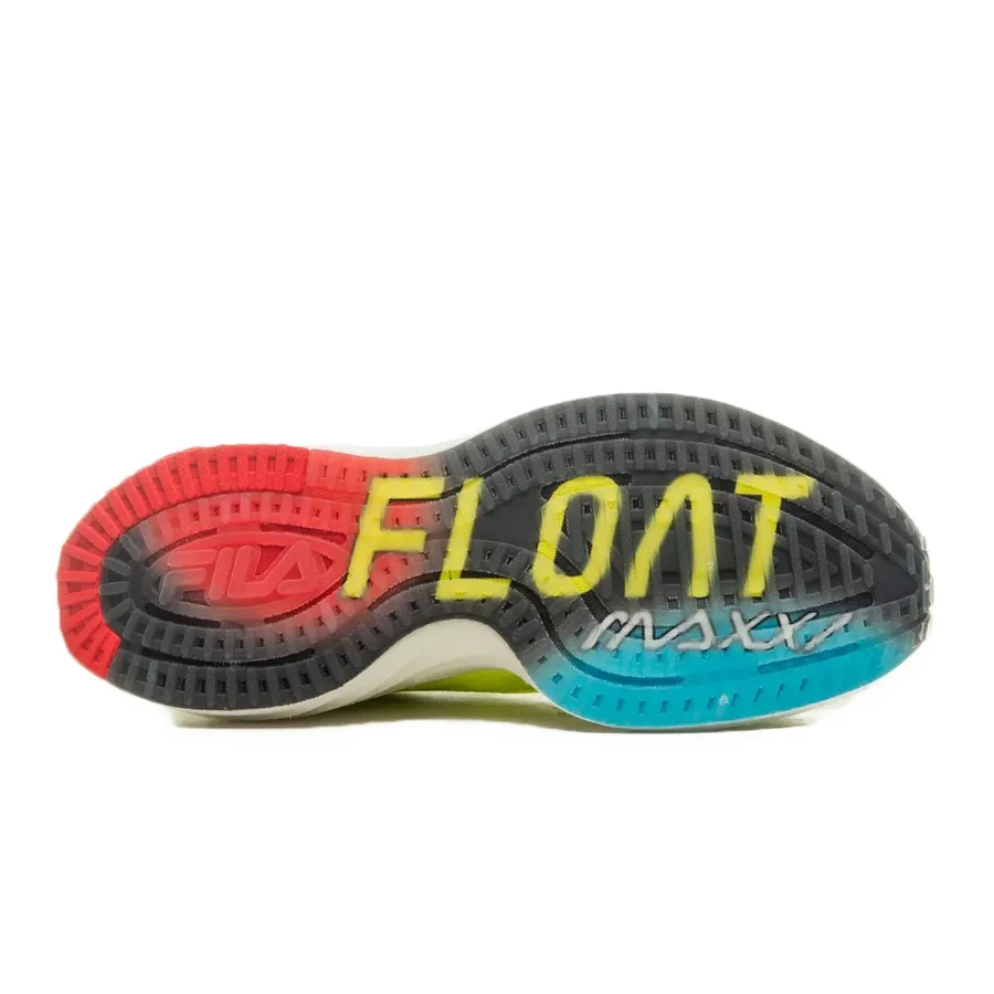 Imagen 5 de 8 de Zapatillas Fila Float Maxxi-LIMA/NEGRO/ROJO