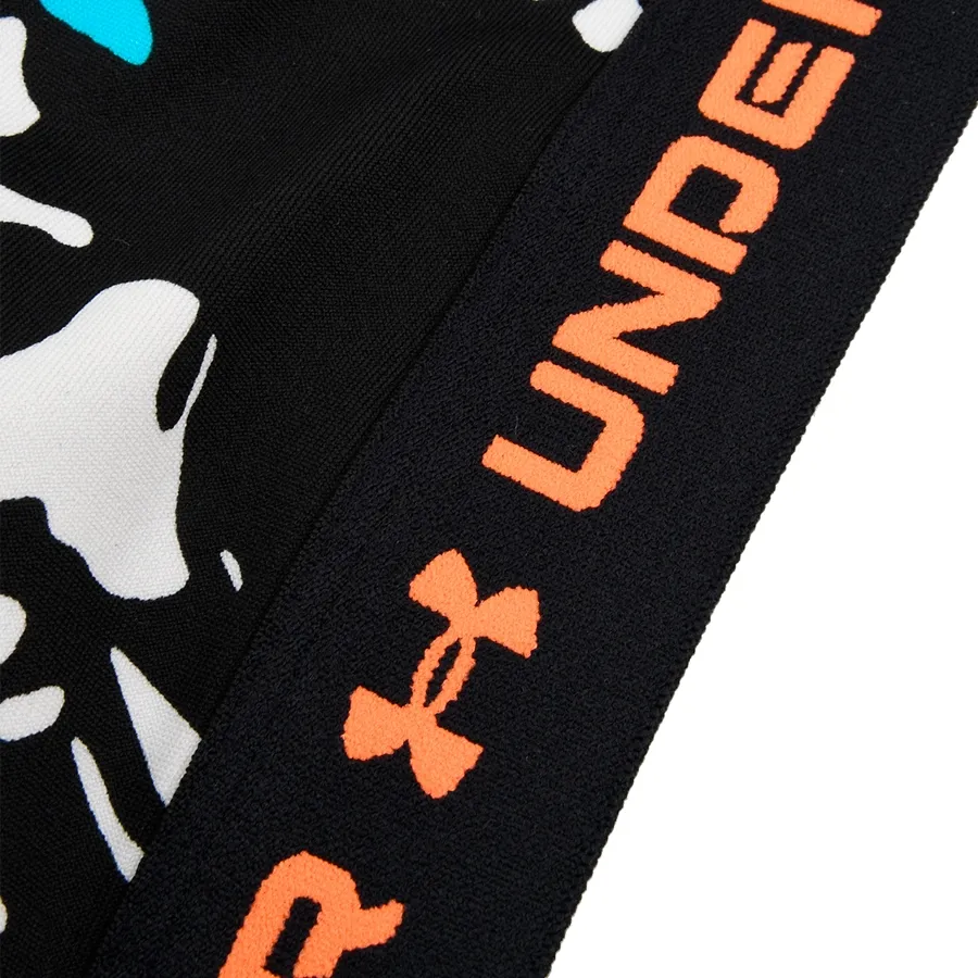 Imagen 2 de 3 de Top Under Armour Crossback Mid-NEGRO/BLANCO