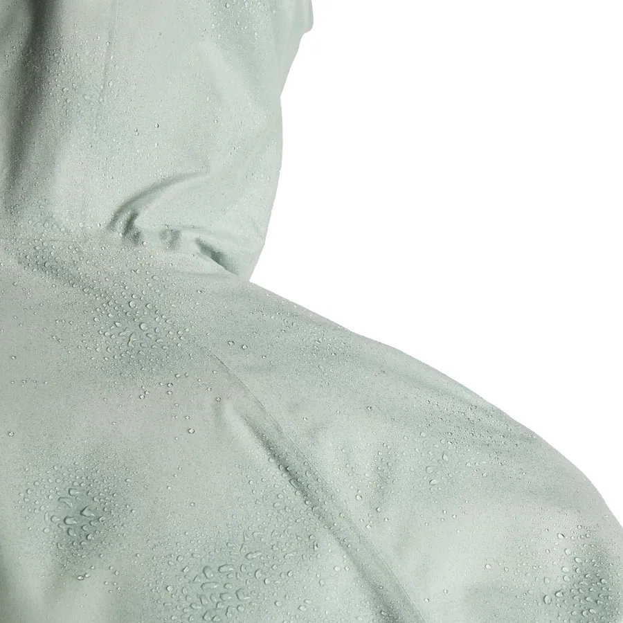 Imagen 6 de 7 de Campera adidas Terrex Multi 2L Rain J-VERDE AGUA