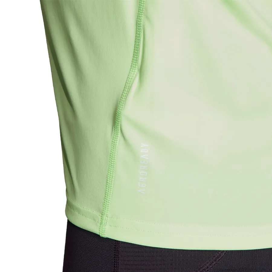 Imagen 4 de 7 de Remera adidas Adizero Essentials-VERDE FLUOR