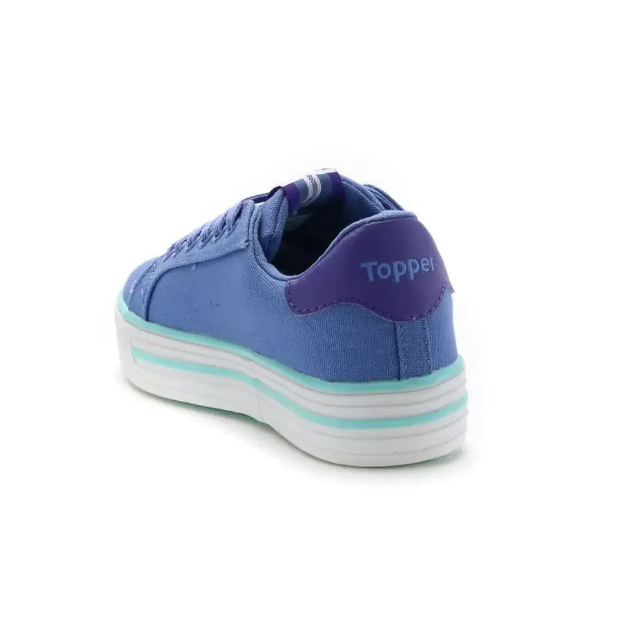 Imagen 1 de 5 de Zapatillas Topper Roma Kids-LILA