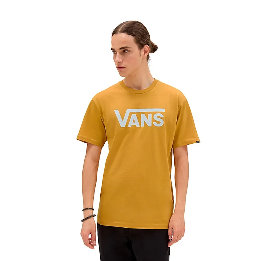 Imagen 2 de 4 de Remera Vans Classic Logo-AMARILLO/BLANCO