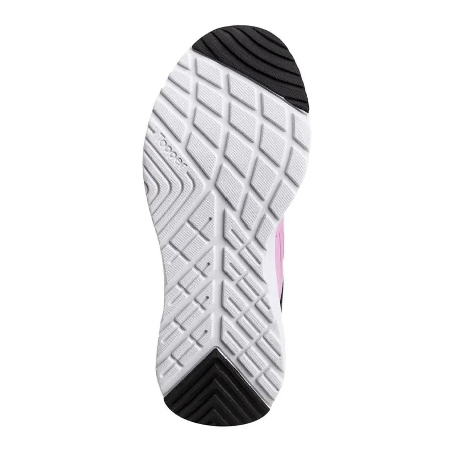 Imagen 4 de 5 de Zapatillas Topper Rack-ROSA/NEGRO
