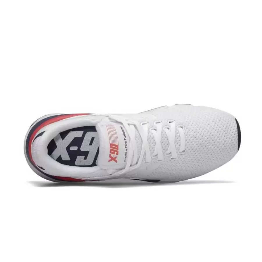 Imagen 2 de 4 de Zapatillas New Balance X90-BLANCO/AZUL/ROJO