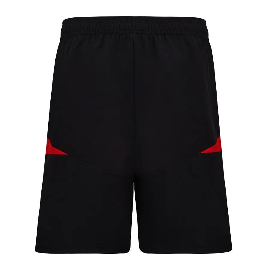 Imagen 1 de 2 de Shorts adidas De Descanso River Plate 24-NEGRO/BLANCO/ROJO